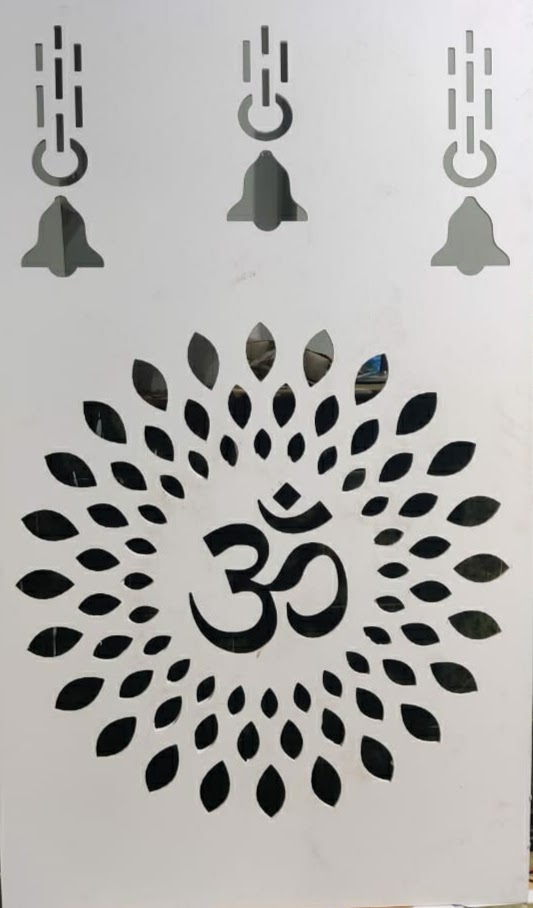 Acrylic Om decorative panel