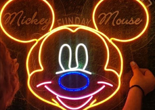 Mickey neon