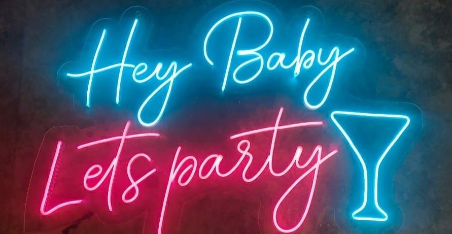 Event neon sign